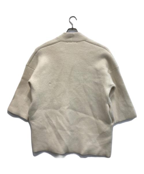qualite（カリテ）qualite (カリテ) フォックスウールガウン アイボリー サイズ:FREEの古着・服飾アイテム