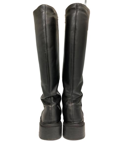 ALM.（アルム）ALM. (アルム) EREBUS LEATHER LONG/エレバスレザーロング/ロングブーツ ブラック サイズ:38の古着・服飾アイテム