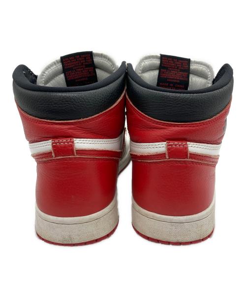 NIKE（ナイキ）NIKE (ナイキ) ハイカットスニーカー WHITE/UNIVERSITY RED サイズ:26.5cmの古着・服飾アイテム