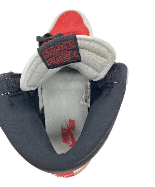 NIKE（ナイキ）NIKE (ナイキ) ハイカットスニーカー WHITE/UNIVERSITY RED サイズ:26.5cmの古着・服飾アイテム