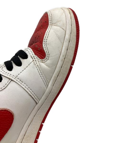 NIKE（ナイキ）NIKE (ナイキ) ハイカットスニーカー WHITE/UNIVERSITY RED サイズ:26.5cmの古着・服飾アイテム