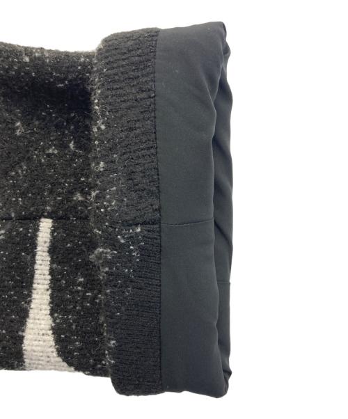 Knuth Marf（クヌースマーフ）Knuth Marf (クヌースマーフ) 24AWアクセントパターン ニットジャケット ブラック サイズ:FREEの古着・服飾アイテム