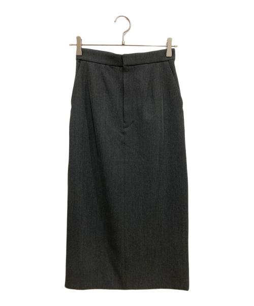 ALUNC（アルン）Alunc (アルン) コルセット付きタイトスカート チャコールグレー サイズ:36の古着・服飾アイテム