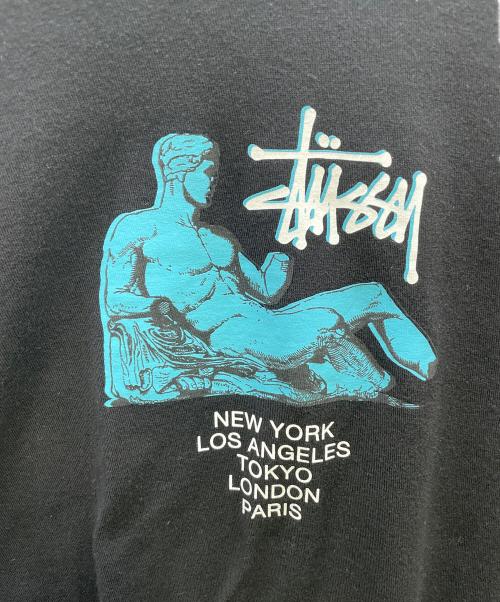 stussy（ステューシー）stussy (ステューシー) DIONYSOS TEE ブラック サイズ:Lの古着・服飾アイテム