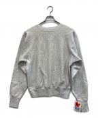rugged sweatsラギッドスウェット）の古着「クルーネックスウェット」｜ライトグレー