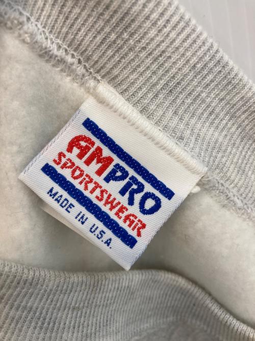 rugged sweats（ラギッドスウェット）RUGGED SWEATS (ラギッドスウェット) クルーネックスウェット ライトグレー サイズ:Mの古着・服飾アイテム