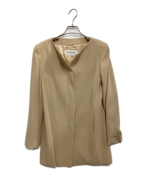 MaxMara（マックスマーラ）MaxMara (マックスマーラ) セットアップ ベージュ サイズ:40の古着・服飾アイテム