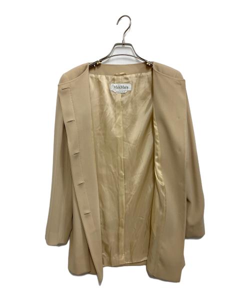 MaxMara（マックスマーラ）MaxMara (マックスマーラ) セットアップ ベージュ サイズ:40の古着・服飾アイテム