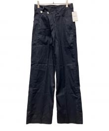 AP STUDIO（エーピーストゥディオ）の古着「アシンメトリーチノ」｜ネイビー