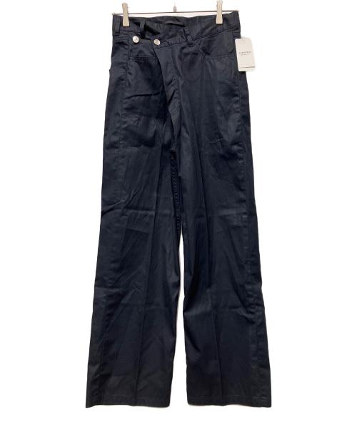 AP STUDIO（エーピーストゥディオ）AP STUDIO (エーピーストゥディオ) アシンメトリーチノ ネイビー サイズ:34の古着・服飾アイテム