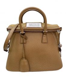 Maison Margiela（メゾンマルジェラ）の古着「5AC MINIハンドバッグ」｜ベージュ