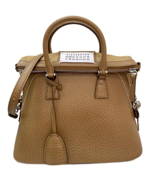 Maison Margiela（メゾンマルジェラ）Maison Margiela (メゾンマルジェラ) 5AC MINIハンドバッグ ベージュ サイズ:MINI/ミニの古着・服飾アイテム