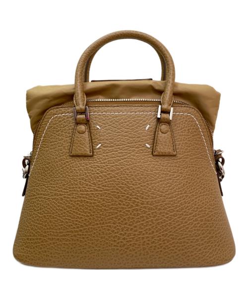 Maison Margiela（メゾンマルジェラ）Maison Margiela (メゾンマルジェラ) 5AC MINIハンドバッグ ベージュ サイズ:MINI/ミニの古着・服飾アイテム