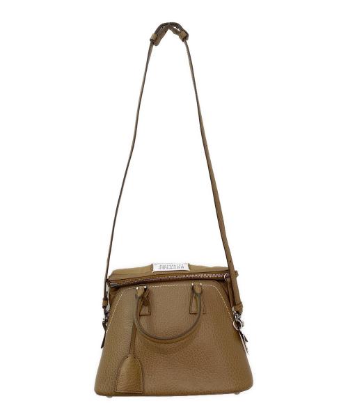 Maison Margiela（メゾンマルジェラ）Maison Margiela (メゾンマルジェラ) 5AC MINIハンドバッグ ベージュ サイズ:MINI/ミニの古着・服飾アイテム