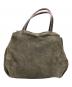 BRUNELLO CUCINELLI (ブルネロクチネリ) スエードトートバッグ グレー：40000円