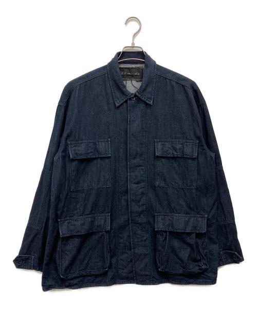 ai no de（アイノデ）ai no de (アイノデ) OKAYAMAデニムブルゾン インディゴ サイズ:Mの古着・服飾アイテム