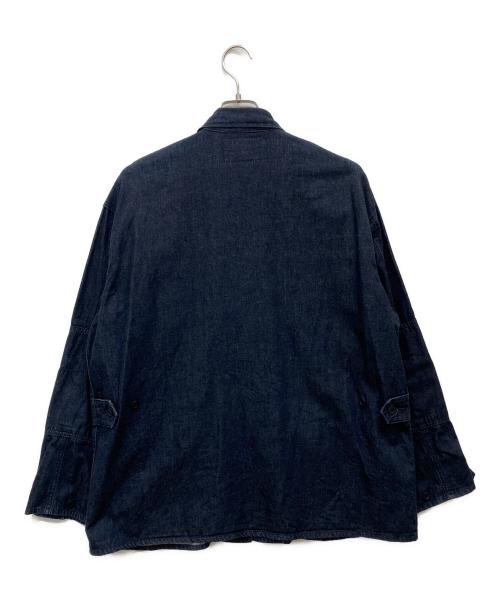 ai no de（アイノデ）ai no de (アイノデ) OKAYAMAデニムブルゾン インディゴ サイズ:Mの古着・服飾アイテム
