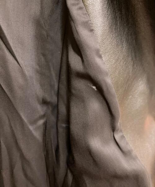 BEAUTY&YOUTH（ビューティーアンドユース）BEAUTY&YOUTH (ビューティーアンドユース) シープレザー フロントジップ ジャケット ブラック サイズ:Sの古着・服飾アイテム