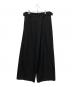 LEMAIRE（ルメール）の古着「WOOL MAXI UTILITY PANTS(ウールマキシユーティリティーパンツ)/ワイドスラックス」｜ブラック