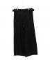LEMAIRE (ルメール) WOOL MAXI UTILITY PANTS(ウールマキシユーティリティーパンツ)/ワイドスラックス ブラック サイズ:46：45000円