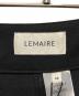 中古・古着 LEMAIRE (ルメール) WOOL MAXI UTILITY PANTS(ウールマキシユーティリティーパンツ)/ワイドスラックス ブラック サイズ:46：45000円
