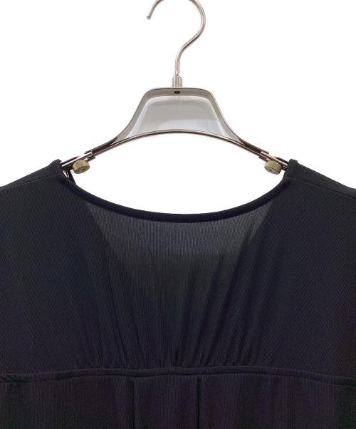 Ameri（アメリ）Ameri (アメリ) UND DOCKING DESIGN SWEAT DRESS ブラック サイズ:S 未使用品の古着・服飾アイテム