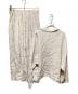 ok.soon (オクスン) linen shirt&long skirt relax setup ベージュ サイズ:FREE：15000円
