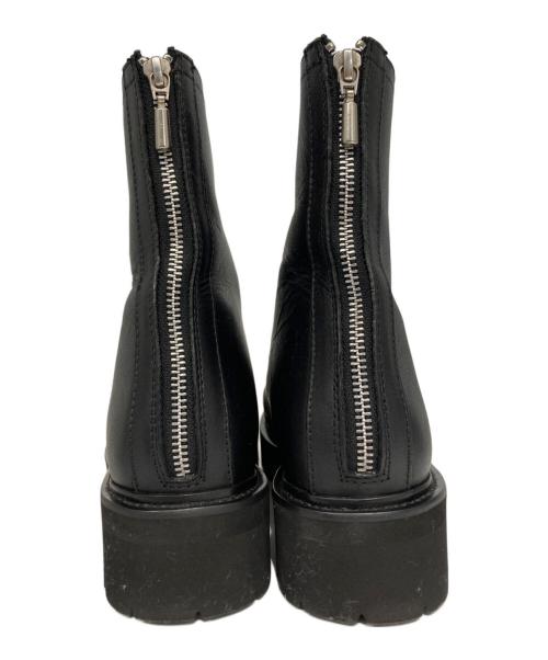Caminando（カミナンド）Caminando (カミナンド) BACK ZIP BOOTS ブラック サイズ:SIZE 7の古着・服飾アイテム
