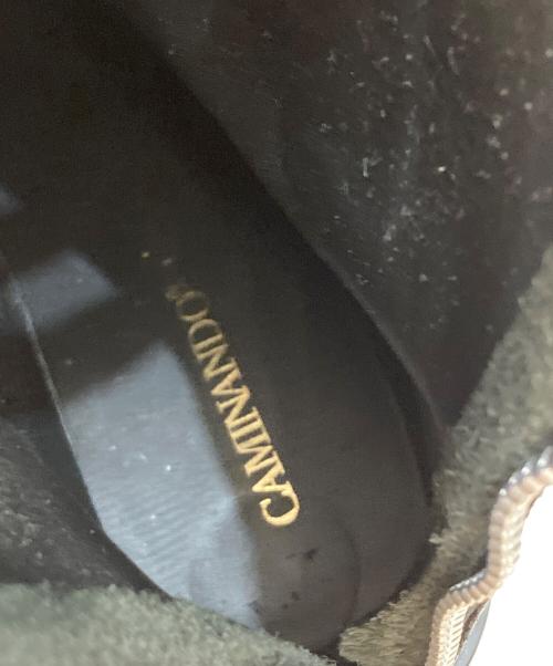 Caminando（カミナンド）Caminando (カミナンド) BACK ZIP BOOTS ブラック サイズ:SIZE 7の古着・服飾アイテム