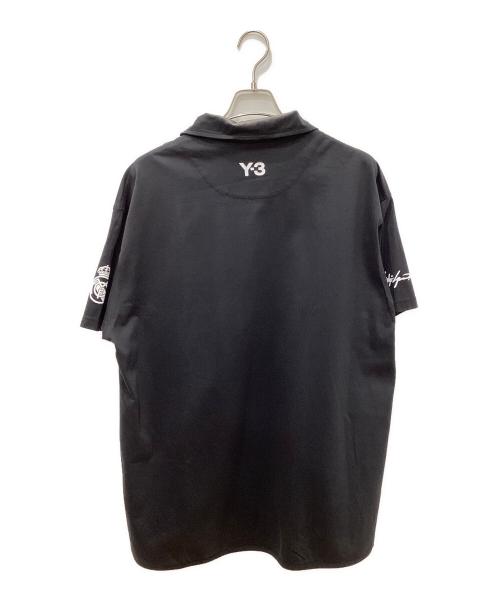 Y-3（ワイスリー）Y-3 (ワイスリー) RM SS POLO ブラック サイズ:Mの古着・服飾アイテム