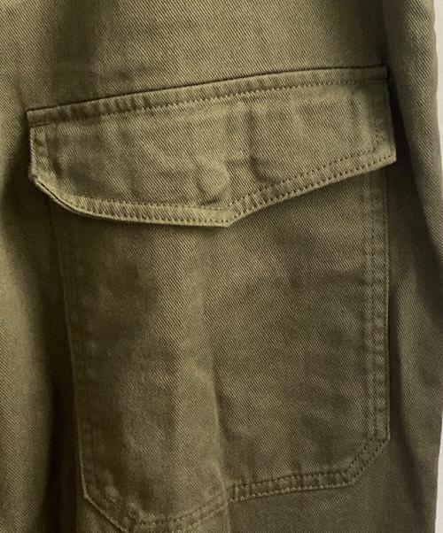 BLACK Scandal Yohji Yamamoto（ブラックスキャンダルヨウジヤマモト）BLACK Scandal Yohji Yamamoto (ブラックスキャンダルヨウジヤマモト) KATSURAGI NO TUCK WORK PANTS グリーン サイズ:2の古着・服飾アイテム