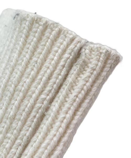 nagonstans（ナゴンスタンス）nagonstans (ナゴンスタンス) ウールケーブル編みニット アイボリー サイズ:Mの古着・服飾アイテム