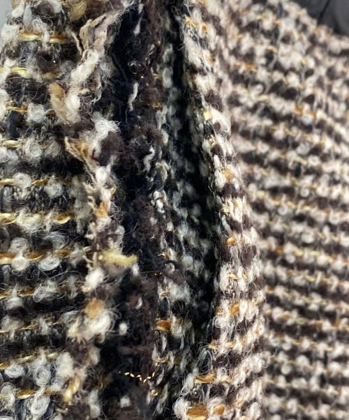 sacai（サカイ）sacai (サカイ) ワイドレッグツイードパンツ ベージュ サイズ:1の古着・服飾アイテム