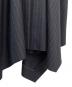 中古・古着 sacai (サカイ) Wool Knit × Chalk Stripe Dress ネイビー×ブラック サイズ:1：33000円