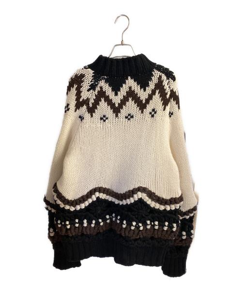 sacai（サカイ）sacai (サカイ) ノルディックセーター マルチカラー サイズ:3の古着・服飾アイテム