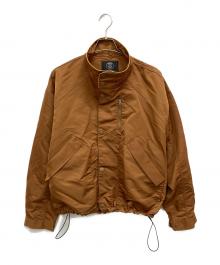 Paris Saint-Germain（パリサンジェルマン）の古着「Stand Collar Short Blouson」｜ブラウン