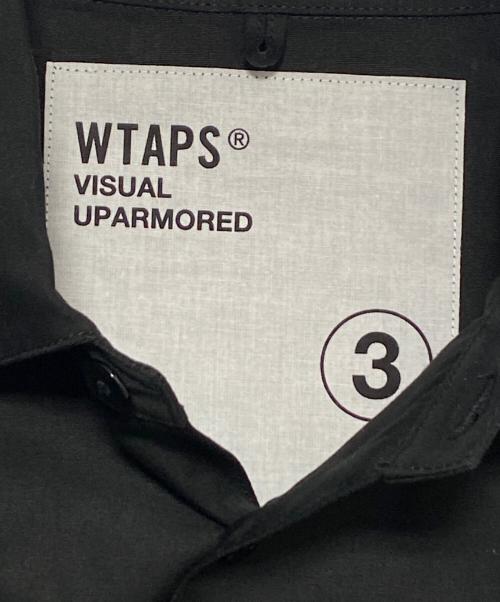 WTAPS（ダブルタップス）WTAPS (ダブルタップス) ユーティリティシャツ ブラック サイズ:03の古着・服飾アイテム