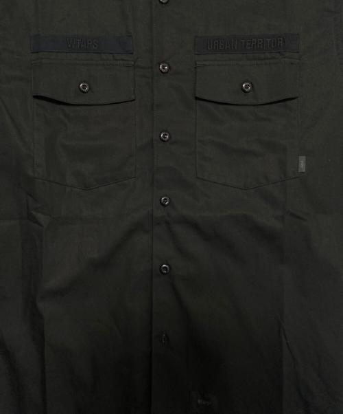 WTAPS（ダブルタップス）WTAPS (ダブルタップス) ユーティリティシャツ ブラック サイズ:03の古着・服飾アイテム