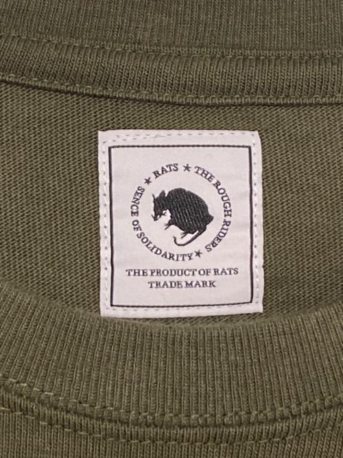 WTAPS（ダブルタップス）WTAPS (ダブルタップス) RATS (ラッツ) WAY OF LIFE コラボプリントTシャツ オリーブ サイズ:XXLの古着・服飾アイテム