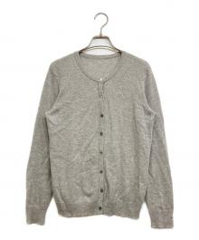 MACKINTOSH LONDON（マッキントッシュ ロンドン）の古着「カシミヤクルーネックカーディガン」｜グレー