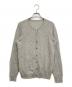 MACKINTOSH LONDON（マッキントッシュ ロンドン）の古着「カシミヤクルーネックカーディガン」｜グレー