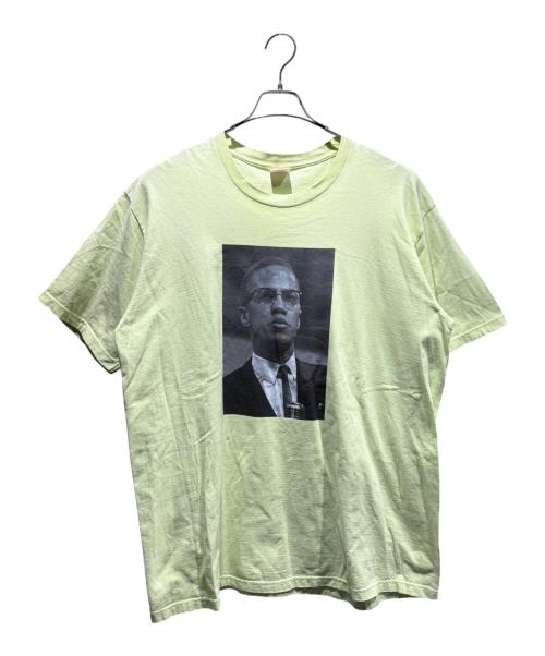 SUPREME（シュプリーム）SUPREME (シュプリーム) Roy DeCarava Malcolm X Tee ライムイエロー サイズ:XLの古着・服飾アイテム