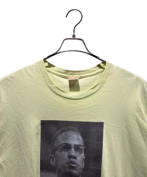 SUPREME（シュプリーム）SUPREME (シュプリーム) Roy DeCarava Malcolm X Tee ライムイエロー サイズ:XLの古着・服飾アイテム
