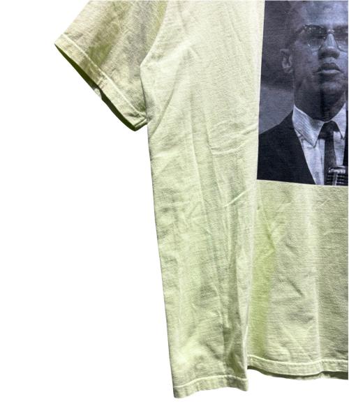SUPREME（シュプリーム）SUPREME (シュプリーム) Roy DeCarava Malcolm X Tee ライムイエロー サイズ:XLの古着・服飾アイテム