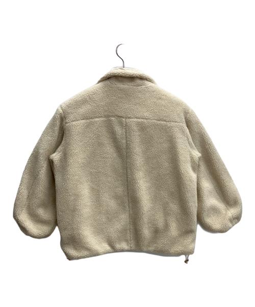 TAION（タイオン）TAION (タイオン) UNFILO (アンフィーロ) リバーシブルボアダウン ベージュ サイズ:Mの古着・服飾アイテム