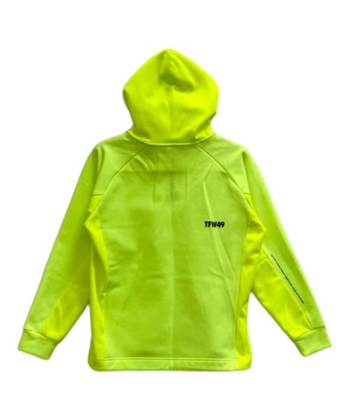 TFW49（ティーエフダブリューフォーティーナイン）TFW49 (ティーエフダブリューフォーティーナイン) COMBINATION HOODIE イエロー サイズ:Mの古着・服飾アイテム