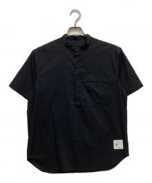 NEUTRALWORKS（ニュートラルワークス）の古着「ハーフスリーブシャツ HERMIA」｜ネイビー