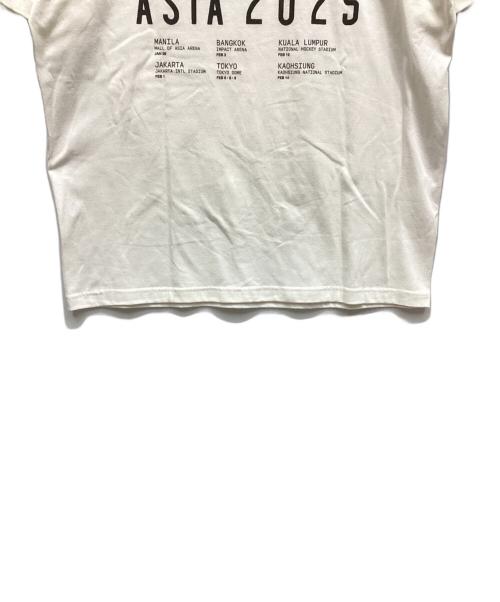 MAROON5（-）MAROON5 (-) 2025アジアツアーTシャツ アイボリー サイズ:XLの古着・服飾アイテム