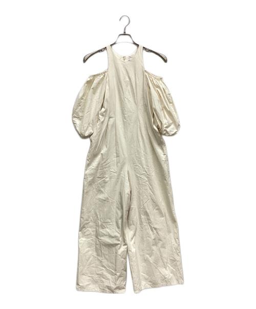 CLANE（クラネ）CLANE (クラネ) VOLUME PUFF SHOULDER ALL IN ONE オフホワイト サイズ:1の古着・服飾アイテム