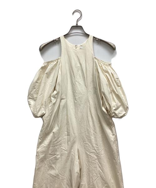 CLANE（クラネ）CLANE (クラネ) VOLUME PUFF SHOULDER ALL IN ONE オフホワイト サイズ:1の古着・服飾アイテム